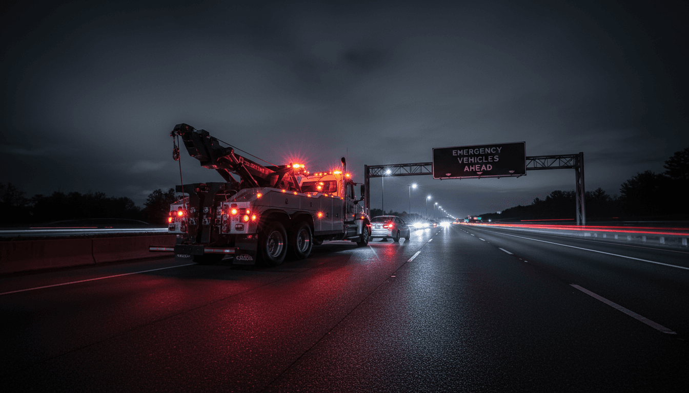 Central Cesspool service truck on call